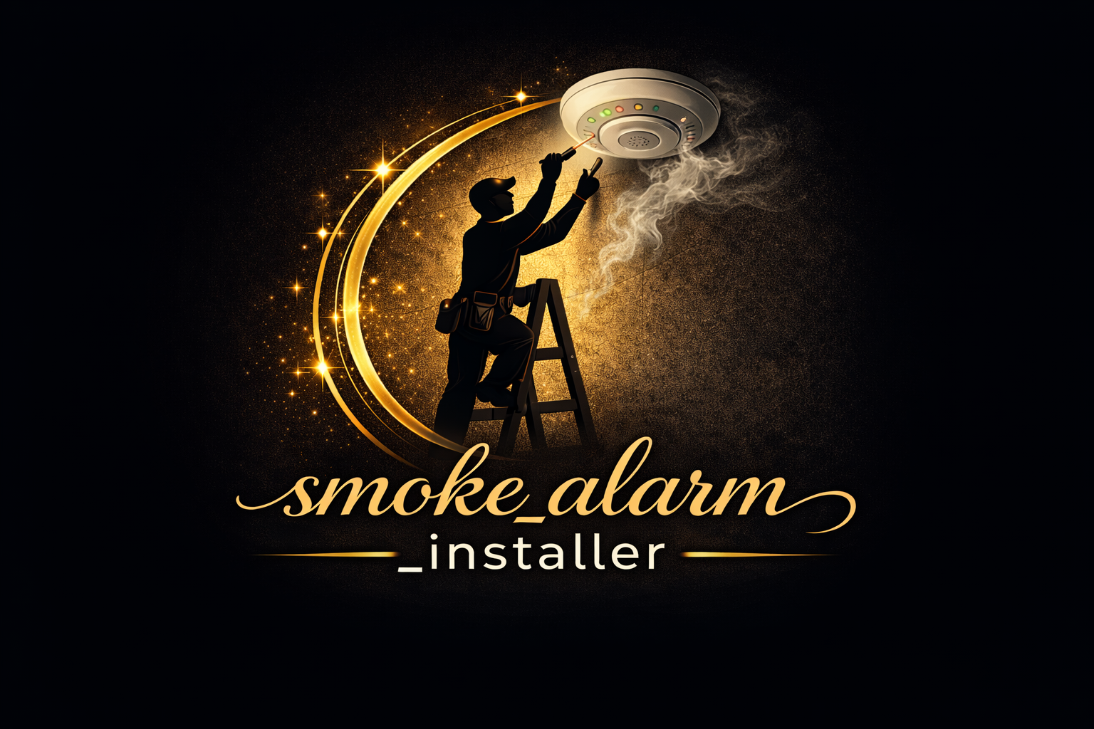 Smoke Alarm Installer Newport Logo